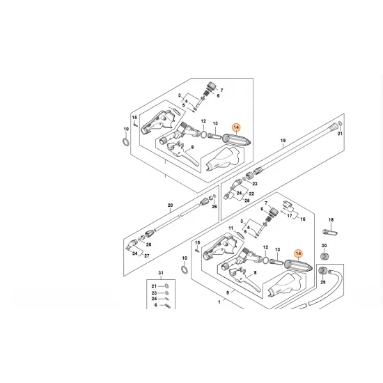 STIHL  Rękojeść 4255 502 1901